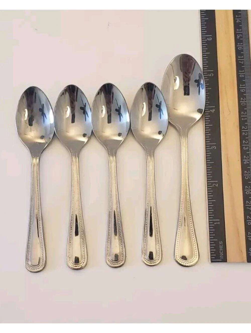 Edelstahl Rostfrei Spoons 18/10 18/0 Stainless Steel Germany Demitasse Teaspoon